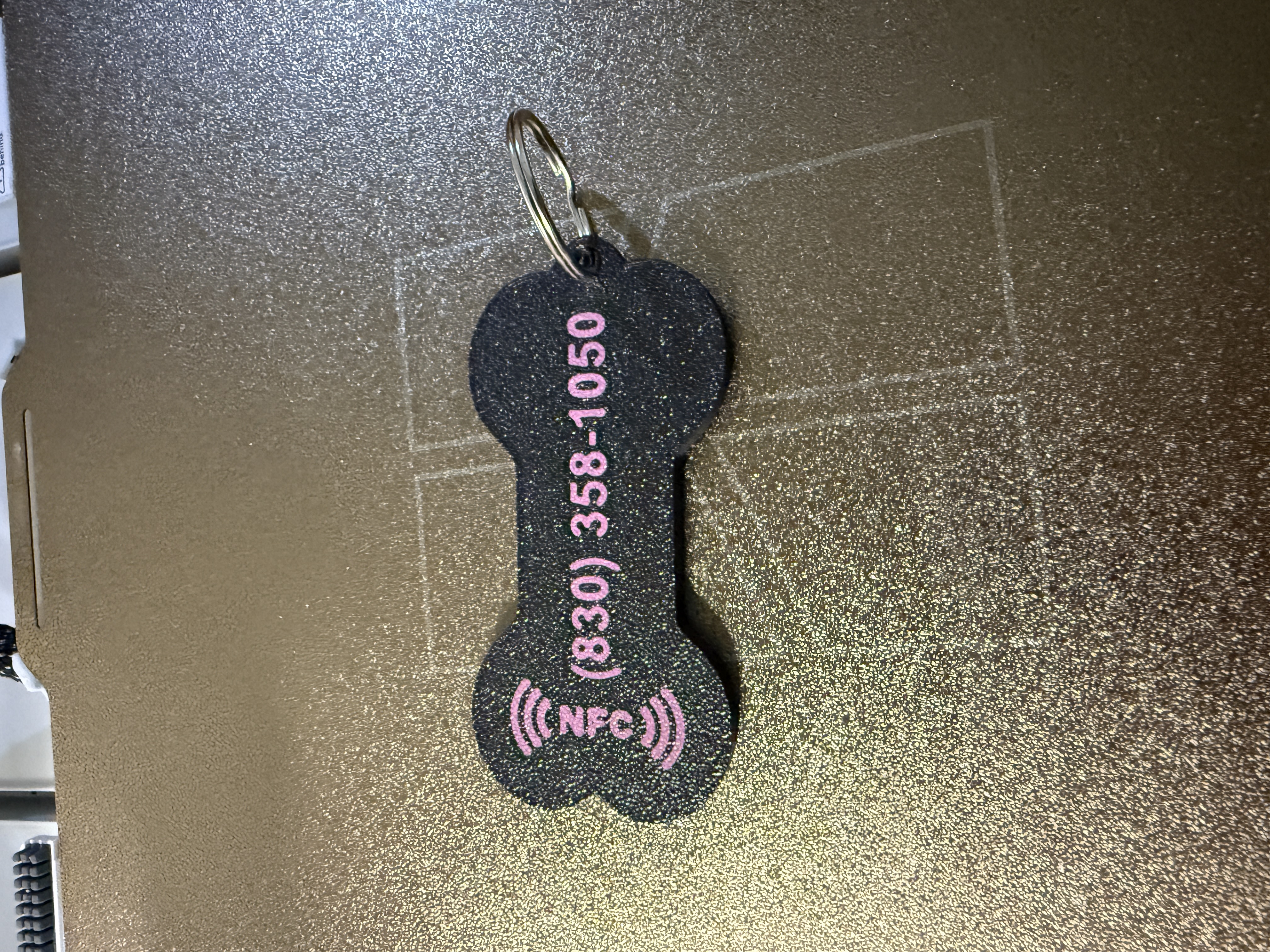 Custom Keychain 2 Back